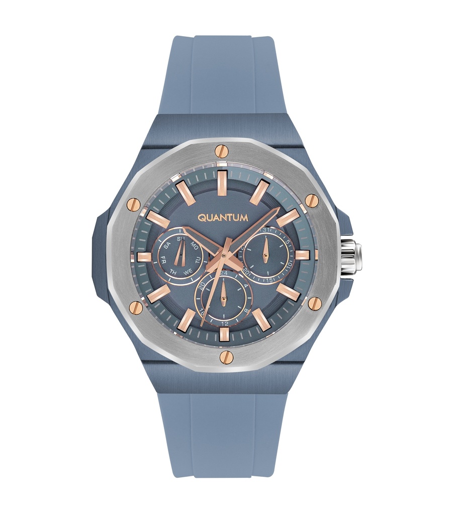 QUANTUM Women's Multi Function Blue Dial Watch - IML1163.999