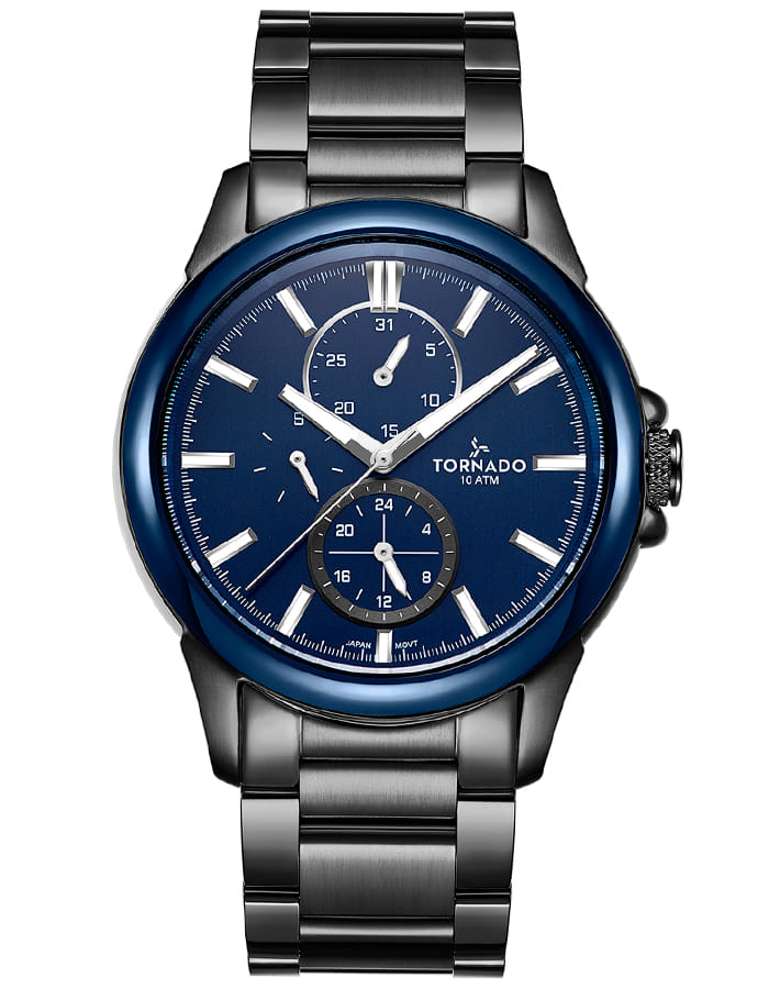 Tornado CELESTIA ELITE Men's Multi Function Blue Dial Watch - T6107-XBXL