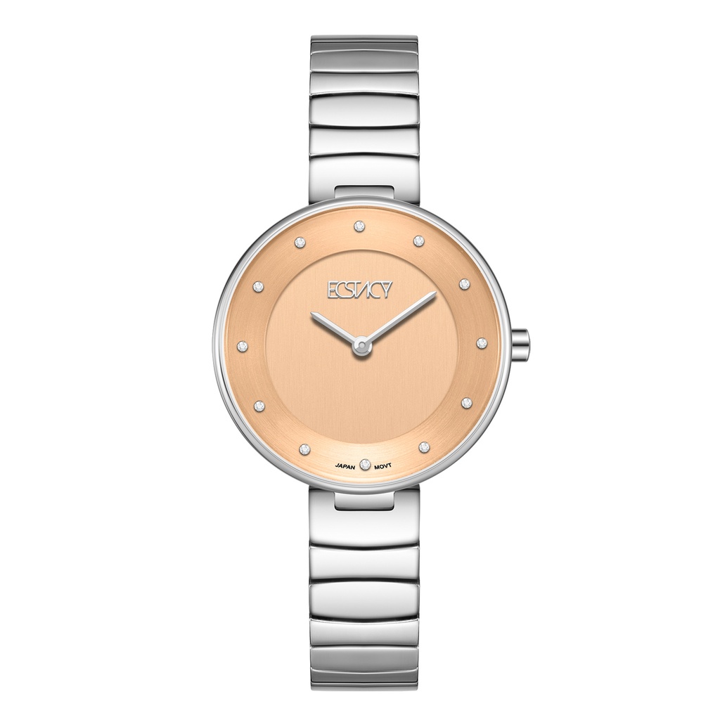 ECSTACY Women 2025 Fn Orange Dial E25504-SBSO