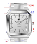 BHPC Men 2H Fn Silver Dial BP3864X.330