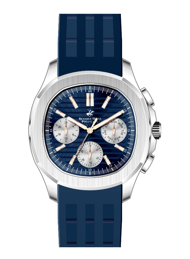 Beverly Hills Polo Club Men's Multi Function Green Dial Watch - BP3211X.390