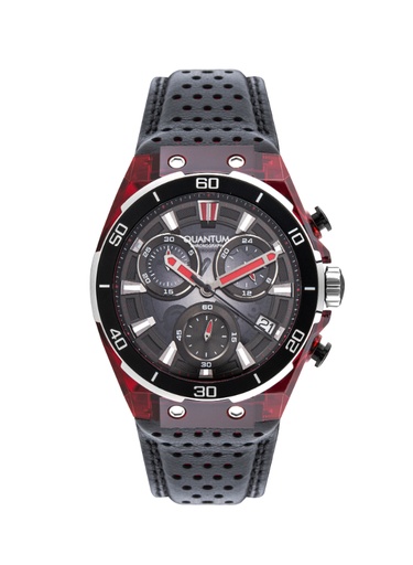 [PWG1107.851] QUANTUM Men's Chronograph Black Dial Watch - PWG1107.851
