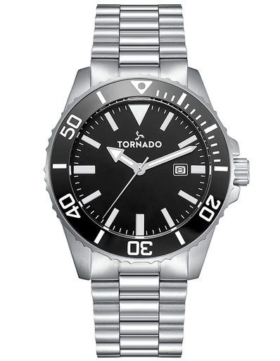[T22001-SBSB] Tornado LUMINA ANALOG Men's Analog Black Dial Watch - T22001-SBSB