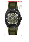 [T26101-BFHH] TORNADO Men Multi Function Fn Green Dial T26101-BFHH