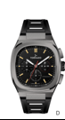 [T26102-XRBB] TORNADO Men Chronograph Fn Black Dial T26102-XRBB