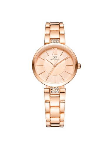 [K23533-RBKK] Kenneth Scott Ladies analog Rose gold Case Rose gold Metal Band Rose gold Dial
