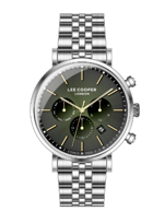 [LC08372.370] LEE COOPER Men Multi Function Fn Green Dial LC08372.370