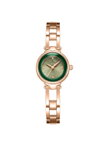[K23516-RBKH] Kenneth Scott Women's Analog Green Dial Watch - K23516-RBKH