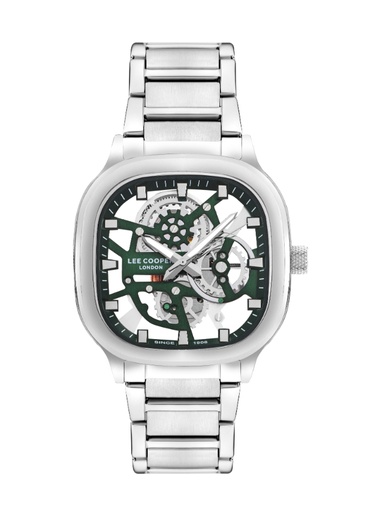 [LC07974.370] Lee Cooper Men's Analog Green Dial Watch - LC07974.370