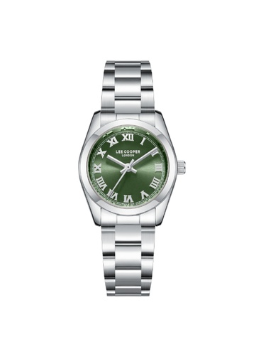 [LC08190.370] Lee Cooper Women's Analog Dark Green Dial Watch - LC08190.370