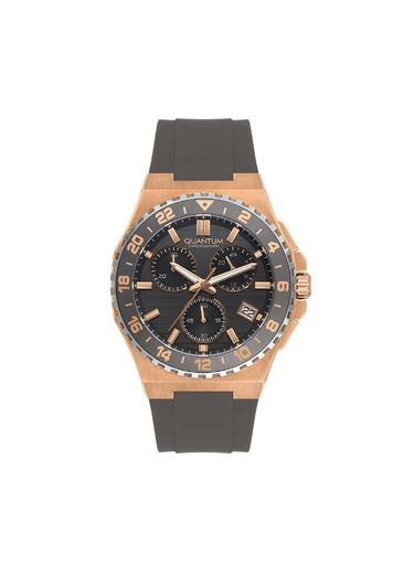 [PWG1147.866] Quantum Men's Chronograph Brown Dial Watch - PWG1147.866