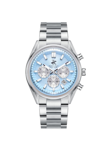 [BP3781X.300] Beverly Hills Polo Club Men's Multi Function Blue Dial Watch - BP3781X.300