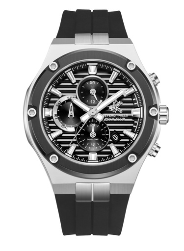 [BP3822X.399] Beverly Hills Polo Club Men's Multi Function Blue Dial Watch - BP3822X.399