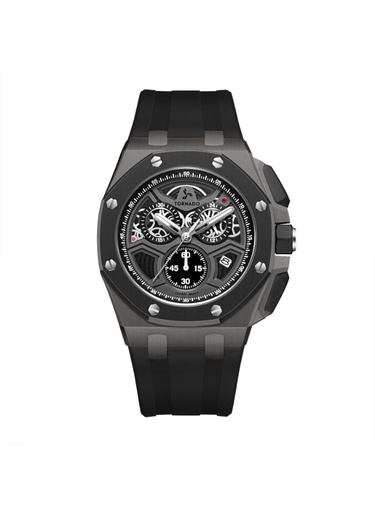 [T25103-XSBXB] TORNADO LUMINA CHRONOSPHERE Men's Chronograph Grey Dial Watch - T25103-XSBXB