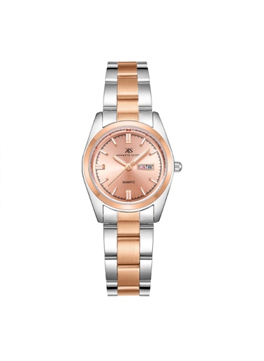 [K23543-RBKM] Kenneth Scott Women's Analog Mother Of Pearl Dial Watch - K23543-RBKM
