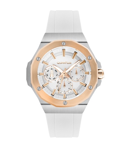[IML1163.533] QUANTUM Women's Multi Function Silver Dial Watch - IML1163.533