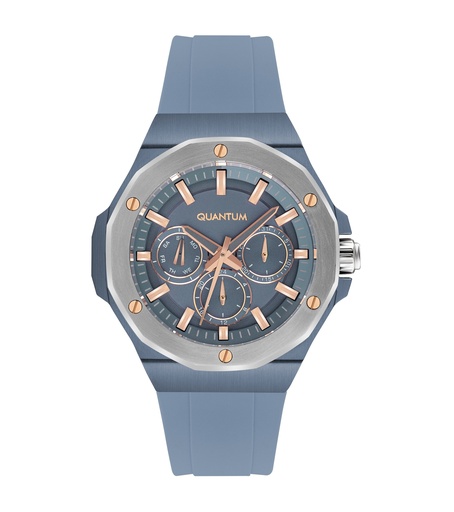 [IML1163.999] QUANTUM Women's Multi Function Blue Dial Watch - IML1163.999