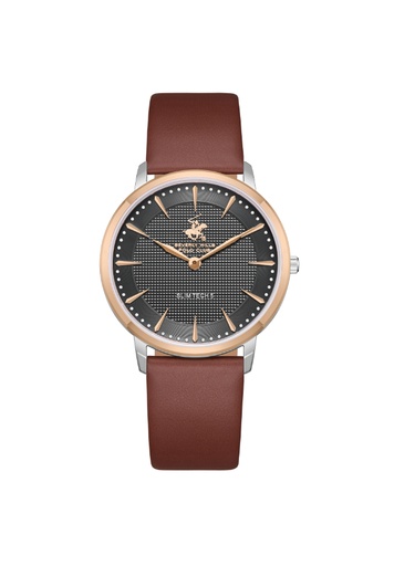 [BP3722X.462] BEVERLY HILLS POLO CLUB Men's Analog Black Dial Watch - BP3722X.462