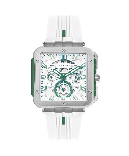 [PWG1102.333] QUANTUM Men's Multi Function Silver Dial Watch - PWG112.333