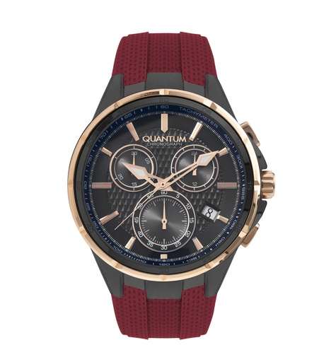 [PWG953.868] Quantum Men's Chronograph Grey Dial Watch - PWG953.868