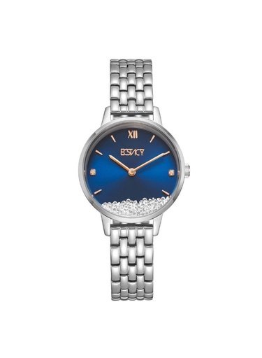 [E23505-SBSL] Ecstacy Women's Analog Light Blue Dial Watch - E23505-SBSL